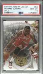 Michael Jordan Gold #62 Basketball Cards 2009 Upper Deck Jordan Legacy Prices