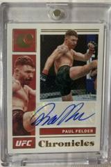 Paul Felder [Gold] Ufc Cards 2021 Panini Chronicles UFC Signatures Prices