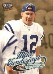 Mike Vanderjagt [Gold Medallion] #104G Football Cards 1999 Ultra Prices