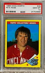 Pete Rose Baseball Cards 1986 Woolworth Prices