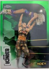 Bianca Belair [Green] Wrestling Cards 2020 Topps WWE Chrome Prices