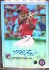 Michael Taylor [Refractor] Baseball Cards 2015 Topps Chrome Autograph Rookies Prices