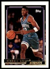 Kendall Gill #158 Basketball Cards 1992 Topps Prices