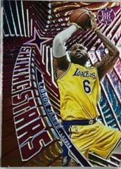 LeBron James [Pink] #6 Basketball Cards 2021 Panini Illusions Shining Stars Prices
