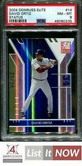 David Ortiz [Status] #14 Baseball Cards 2004 Donruss Elite Prices