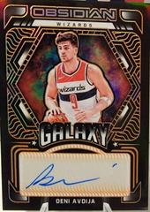 Deni Avdija [Orange] Basketball Cards 2021 Panini Obsidian Galaxy Autographs Prices