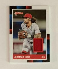 Jonathan India #R88M-JI Baseball Cards 2022 Panini Donruss Retro 1988 Materials Prices