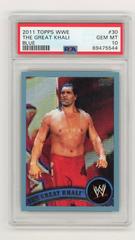 The Great Khali [Blue] Wrestling Cards 2011 Topps WWE Prices