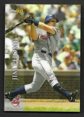 Jim Thome Baseball Cards 2000 Topps H.D Prices
