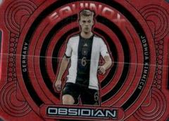 Joshua Kimmich [Red Flood] #1 Soccer Cards 2022 Panini Obsidian Equinox Prices