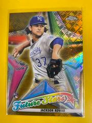 Jackson Kowar [Gold] #FS-3 Baseball Cards 2022 Topps Chrome Logofractor Future Stars Prices