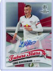 Lukas Klostermann [Autograph] #FS-LK Soccer Cards 2019 Topps Chrome UEFA Champions League Future Stars Prices