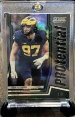 Aidan Hutchinson [End Zone] #P-AH Football Cards 2022 Panini Score Protential Prices