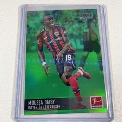 Moussa Diaby [Refractor] Soccer Cards 2021 Stadium Club Chrome Bundesliga Prices