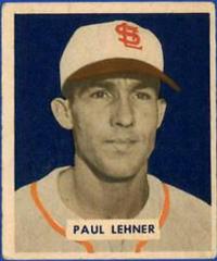 Paul Lehner #131 Baseball Cards 1949 Bowman Prices