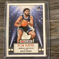 David Roddy #20 Basketball Cards 2022 Panini Hoops Now Playing Prices