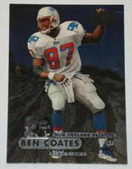 Ben Coates #170 Football Cards 1998 Metal Universe Prices