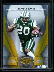 Thomas Jones [Mirror Gold] #101 Football Cards 2008 Leaf Certified Materials Prices