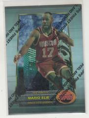 Mario Elie [Refractor w/ Coating] Basketball Cards 1994 Finest Prices
