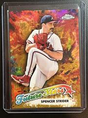 Spencer Strider [Gold] Baseball Cards 2023 Topps Chrome Future Stars Prices