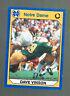 Dave Vinson Football Cards 1990 Notre Dame Collegiate Collection Prices
