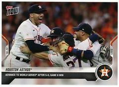 Houston Astros #1006 Baseball Cards 2021 Topps Now Prices