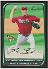 Max Scherzer Baseball Cards 2008 Bowman Draft Picks Prices