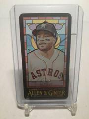 Jose Altuve [Mini Stained Glass] #127 Baseball Cards 2020 Topps Allen & Ginter Prices