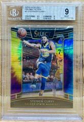 Stephen Curry [Tie Dye Prizm] #1 Basketball Cards 2018 Panini Select Prices
