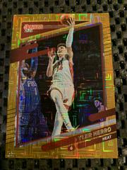Tyler Herro [Choice Gold] Basketball Cards 2021 Panini Donruss Prices
