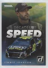 Jimmie Johnson #DS1 Racing Cards 2019 Panini Donruss Nascar Decades of Speed Prices