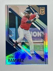 Jose Ramirez [Holo Gold] #3 Baseball Cards 2021 Panini Chronicles Elite Prices