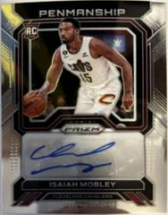 Isaiah Mobley [Silver] #RP-IMC Basketball Cards 2022 Panini Prizm Rookie Penmanship Autographs Prices