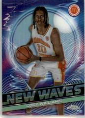 Cody Williams #NW-8 Basketball Cards 2023 Topps Chrome McDonald's All American New Waves Prices