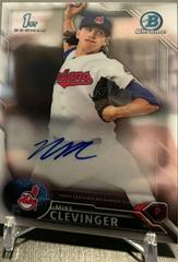 Mike Clevinger #CPA-MC Baseball Cards 2016 Bowman Chrome Prospect Autograph Prices