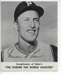 Vern Law Baseball Cards 1960 Kahn's Wieners Prices