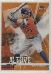 Jose Altuve [Orange Refractor] #101 Baseball Cards 2017 Topps Finest Prices