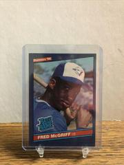 Fred McGriff Baseball Cards 1986 Donruss Prices