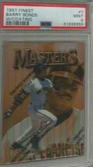 Barry Bonds [w/ Coating] #1 Baseball Cards 1997 Finest Prices