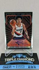 Anfernee Simons [Red] #MA-ASM Basketball Cards 2018 Panini Obsidian Matrix Autographs Prices
