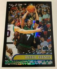 Terrell Brandon [Black Refractor] #26 Basketball Cards 2001 Topps Chrome Prices