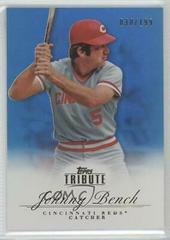 Johnny Bench #5 Baseball Cards 2012 Topps Tribute Prices