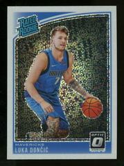 Luka Doncic [White Sparkle] Basketball Cards 2018 Panini Donruss Optic Prices