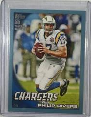 Philip Rivers [Blue] #250 Football Cards 2010 Topps Prices