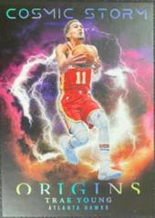 Trae Young #6 Basketball Cards 2023 Panini Origins Cosmic Storm Prices