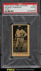 Wilbert Robinson Baseball Cards 1927 E210 York Caramel Type 1 Prices