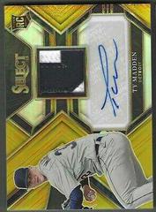 Ty Madden [Silver] Baseball Cards 2023 Panini Select Rookie Jersey Autographs Prices
