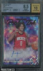 Jalen Green [Red] Basketball Cards 2021 Panini Hoops Rookie Ink Autographs Prices