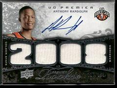 Anthony Randolph [Autograph Memorabilia] #114 Basketball Cards 2008 Upper Deck Premier Prices