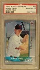 Bobby Kielty #35 Baseball Cards 2000 Bowman Chrome Draft Picks Prices